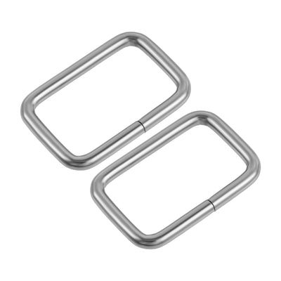 Harfington Metal Rectangle Ring Buckles for Bag Belt DIY