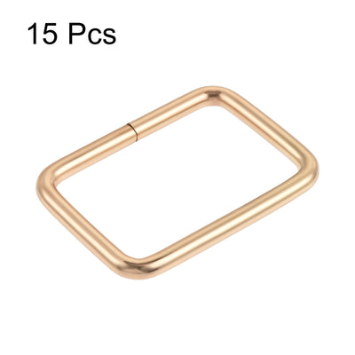 Harfington Metal Rectangle Ring Buckles for Bag Belt DIY