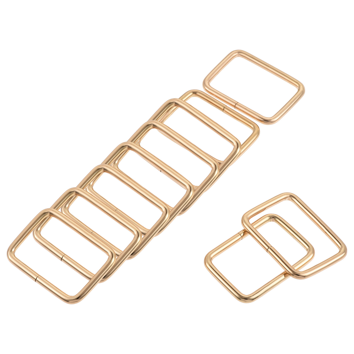 Harfington Metal Rectangle Ring Buckles for Bag Belt DIY