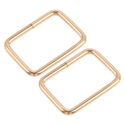 Harfington Metal Rectangle Ring Buckles for Bag Belt DIY