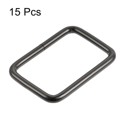 Harfington Metal Rectangle Ring Buckles for Bag Belt DIY