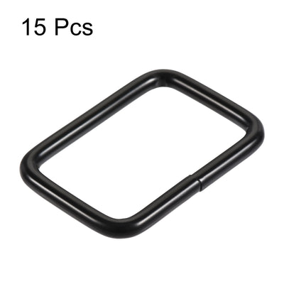 Harfington Metal Rectangle Ring Buckles for Bag Belt DIY