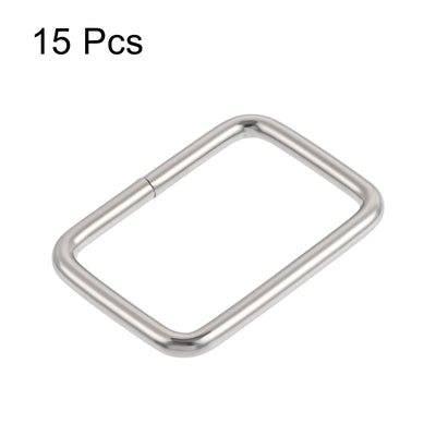 Harfington Metal Rectangle Ring Buckles for Bag Belt DIY