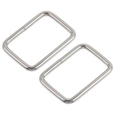 Harfington Metal Rectangle Ring Buckles for Bag Belt DIY