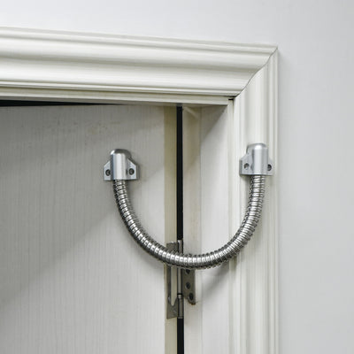 Harfington Uxcell Flexible Door Loop Wire Protector Sleeve with Ends 400mm x 14mm