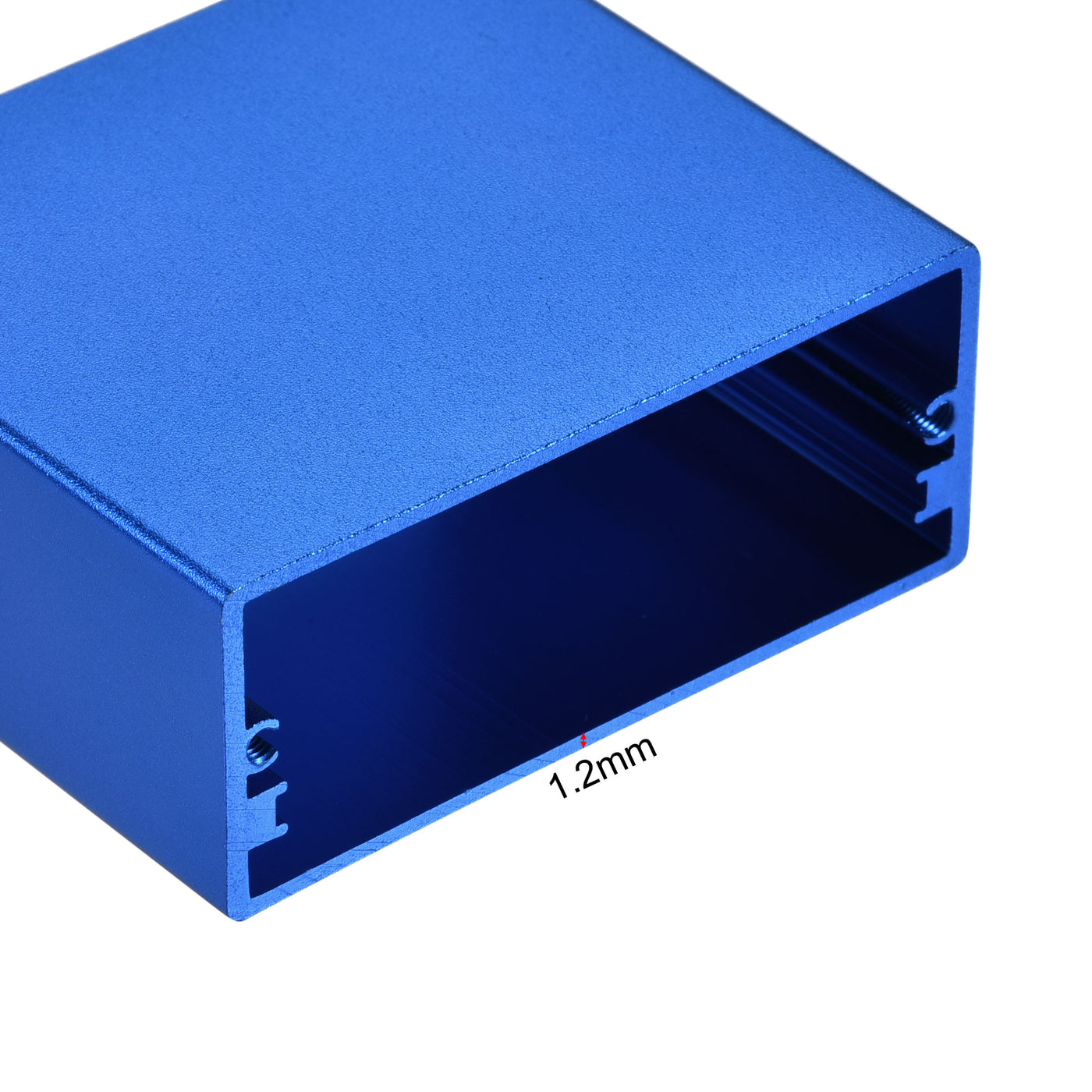 uxcell Uxcell 50mm x 58mm x 24mm Aluminum Electrical Project Case for Audio Amplifier Blue