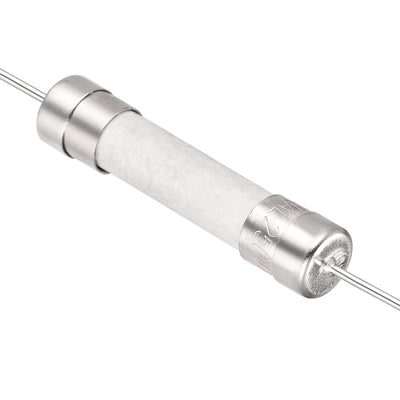 Harfington Uxcell Fast Blow Fuse Lead Wire Ceramic Fuses 6mm x 32mm 250V F10A 10Pcs