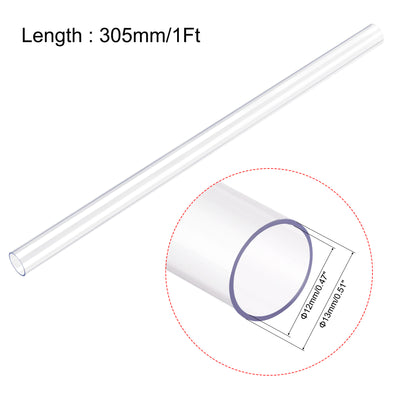 Harfington Rigid Round Tubing Plastic Tube