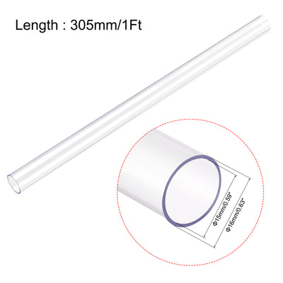 Harfington Rigid Round Tubing Plastic Tube