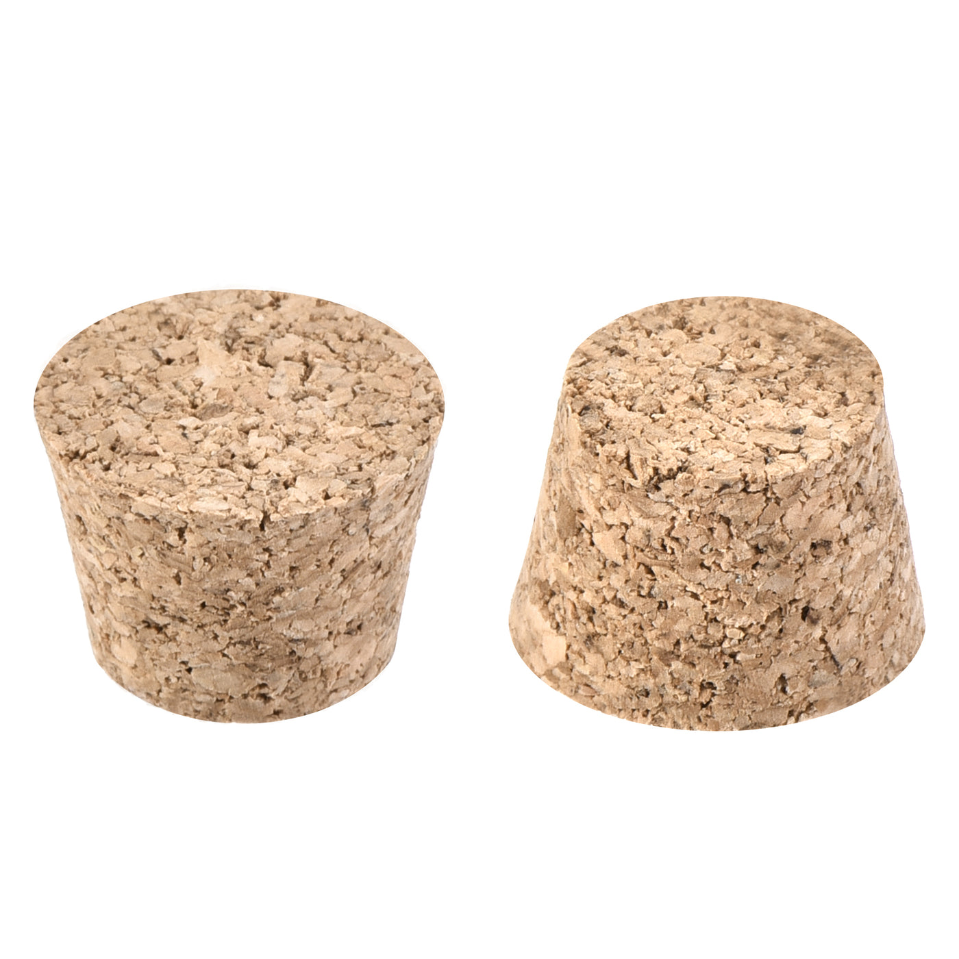 Harfington Tapered Cork Plugs Wooden Stoppers for Test Tubes Bottle