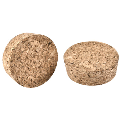 Harfington Uxcell Tapered Cork Plugs Wooden Stoppers 54x50x19mm for Test Tubes Bottles 25Pcs