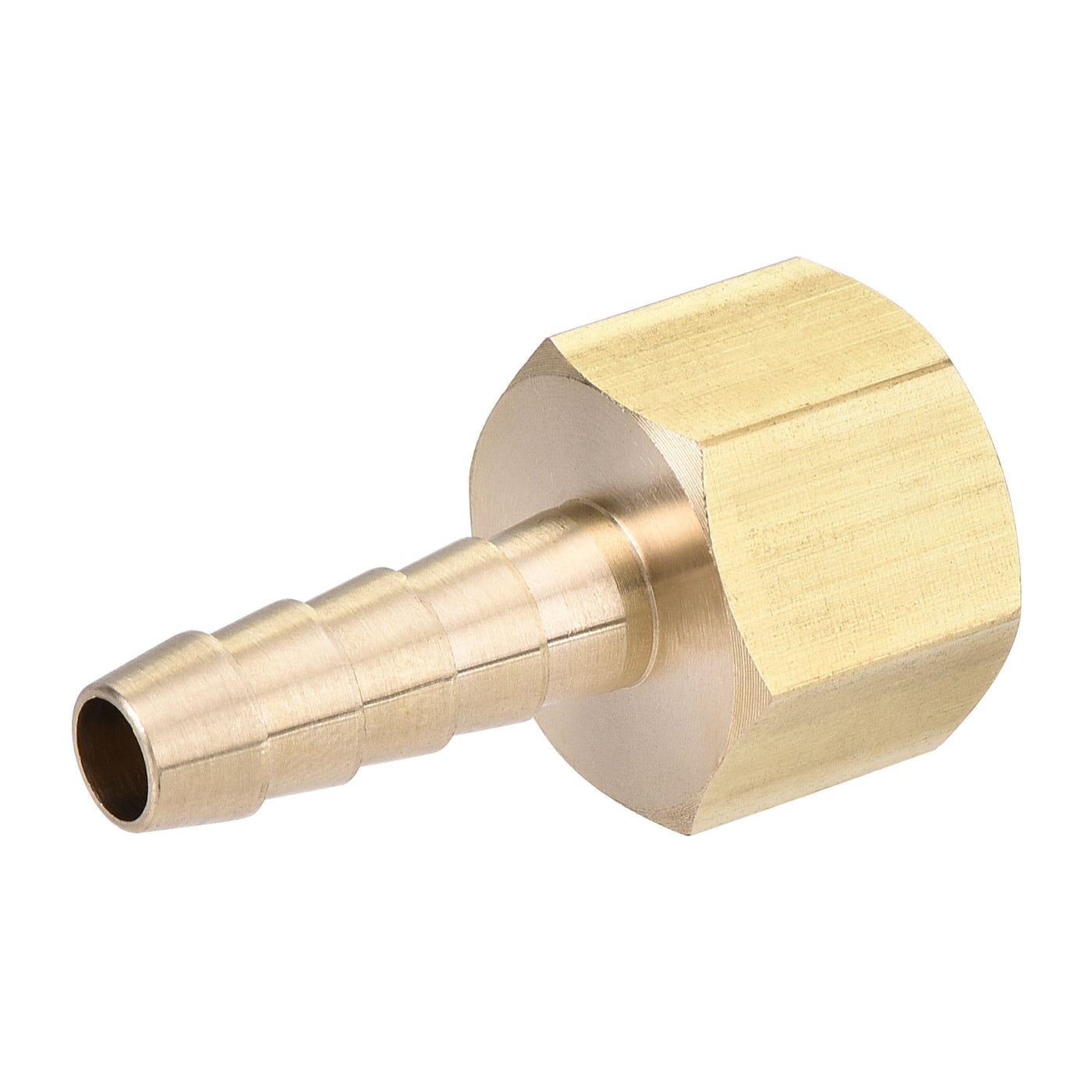 uxcell Brass Barb Hose Fitting Connector Adapter Barbed x NPT Female Pipe 2Pcs
