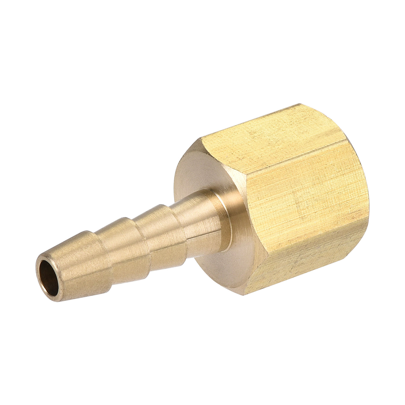 uxcell Brass Barb Hose Fitting Connector Adapter Barbed x NPT Female Pipe 2Pcs