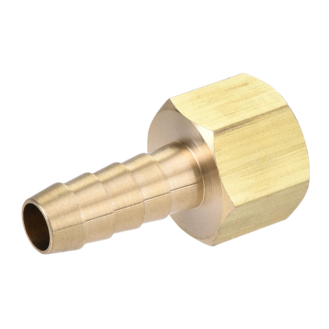 uxcell Brass Barb Hose Fitting Connector Adapter Barbed x NPT Female Pipe 2Pcs