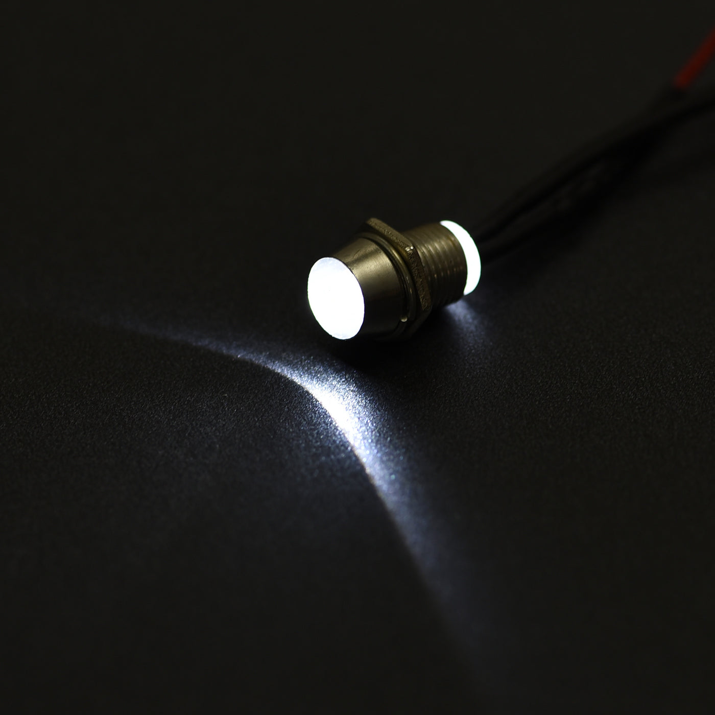 uxcell LED Indicator Light AC/DC 24V Panel Mount LED Signal Lamp Metal Shell 10Pcs