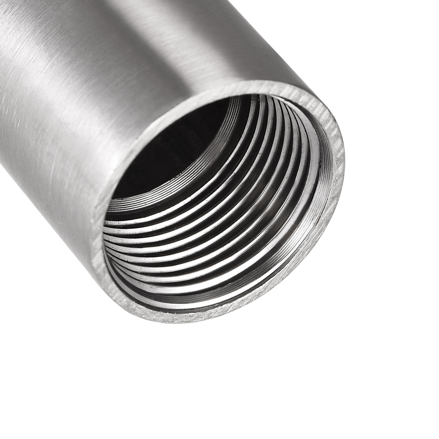 uxcell Uxcell Shower Head Extension Arm Stainless Steel G3/4 Male to G3/4 Female Thread 50mm Length Cast Pipe Fitting Coupler 2Pcs