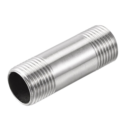 Harfington Stainless Steel Pipe Fitting Male to Male Thread