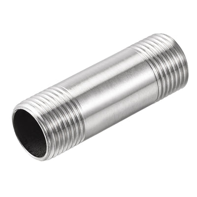Harfington Stainless Steel Pipe Fitting Male to Male Thread