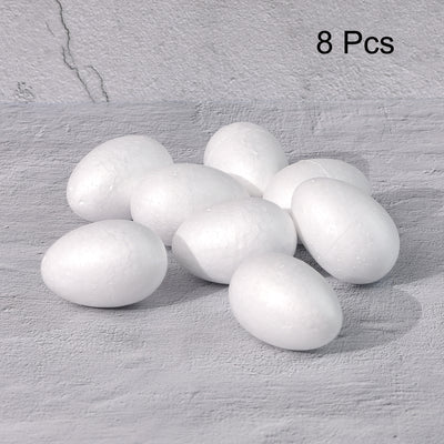 Harfington Egg Foam Ball Polystyrene Solid Ball for Eggs Decoration, Craft, Handmade