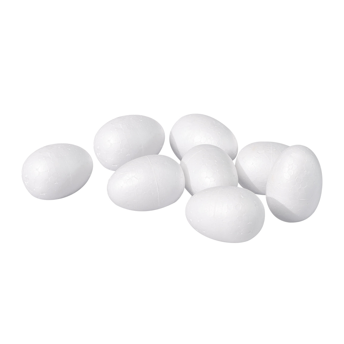 Harfington Egg Foam Ball Polystyrene Solid Ball for Eggs Decoration, Craft, Handmade