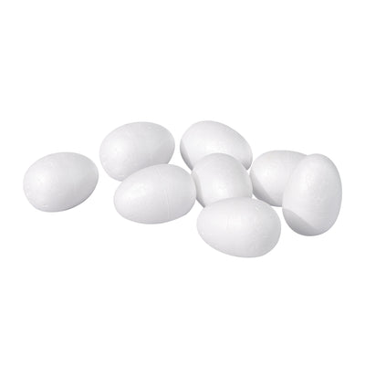 Harfington Egg Foam Ball Polystyrene Solid Ball for Eggs Decoration, Craft, Handmade