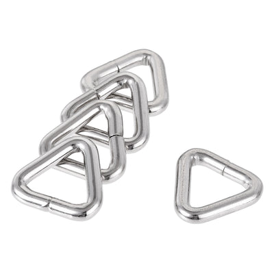 uxcell Uxcell Triangle Ring Buckle, 0.63"(16mm) Inner Width for Hardware Strap Craft DIY 20pcs