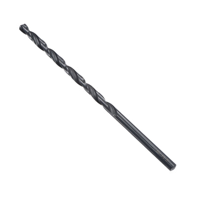 Harfington High Speed Steel Lengthen Straight Shank Twist Drill Bit Fully Ground for Metal