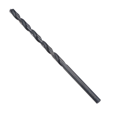 Harfington High Speed Steel Lengthen Straight Shank Twist Drill Bit Fully Ground for Metal