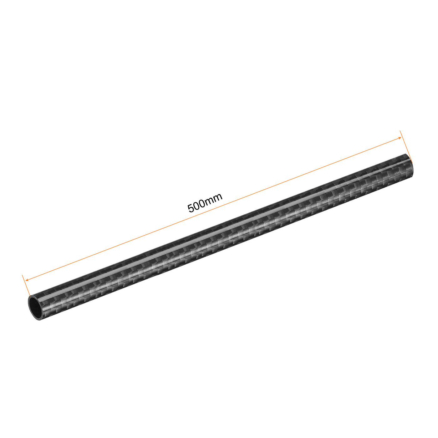 uxcell RC Airplane Quadcopter Carbon Fiber Round Tube