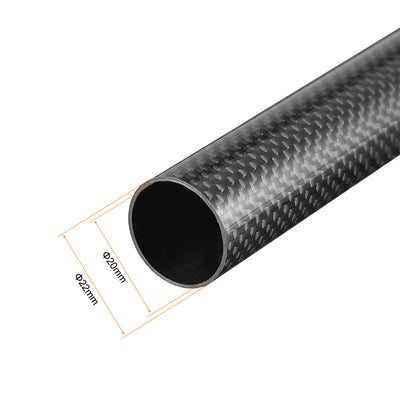 Harfington RC Airplane Quadcopter Carbon Fiber Round Tube