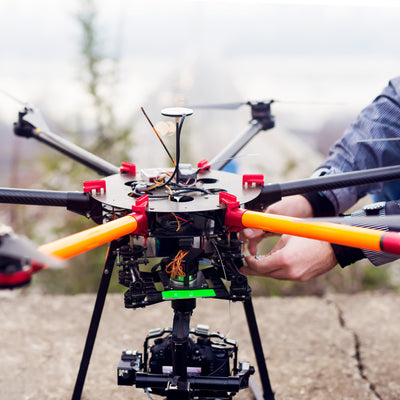 Harfington RC Airplane Quadcopter Carbon Fiber Round Tube