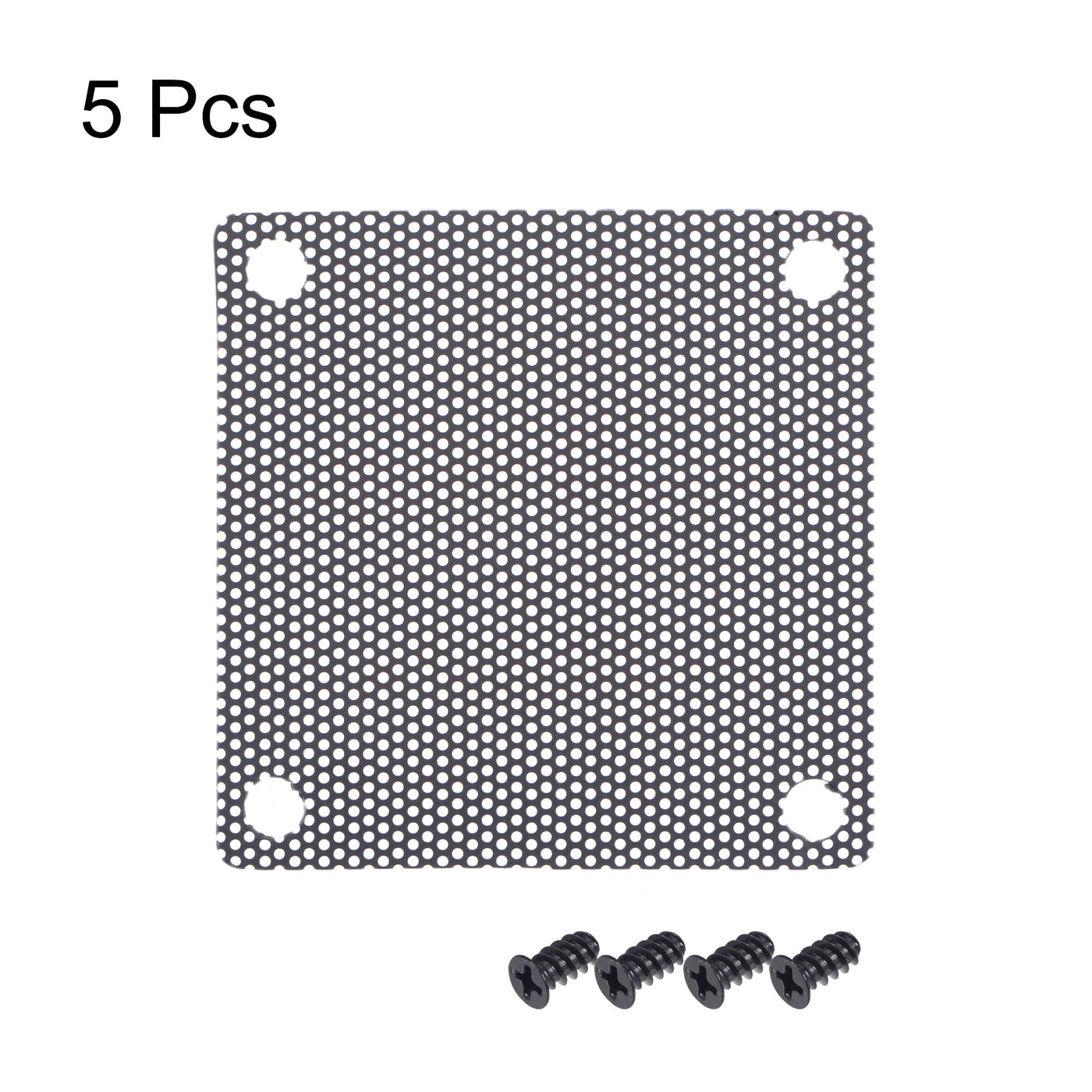 Harfington PC Dust Fan Screen with Screws for Cooling Dustproof Case Cover Office, Home