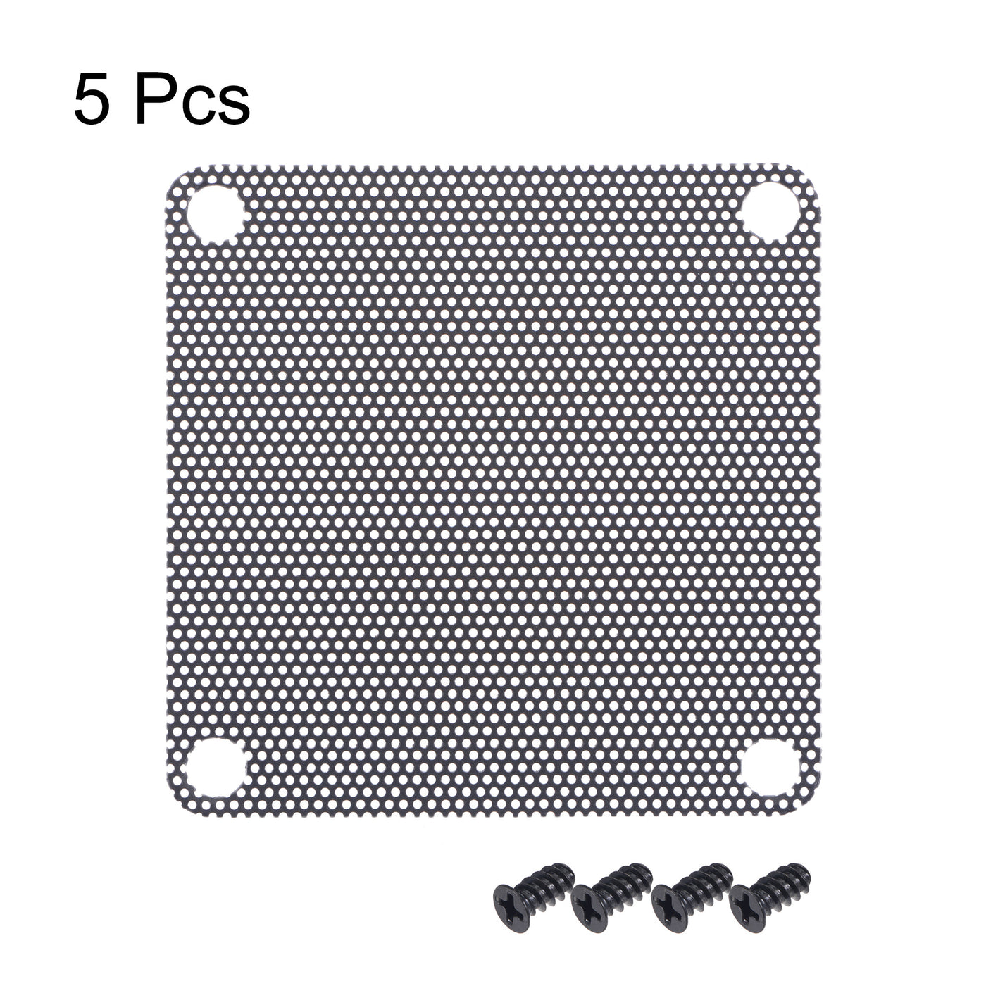 Harfington PC Dust Fan Screen with Screws for Cooling Dustproof Case Cover Office, Home
