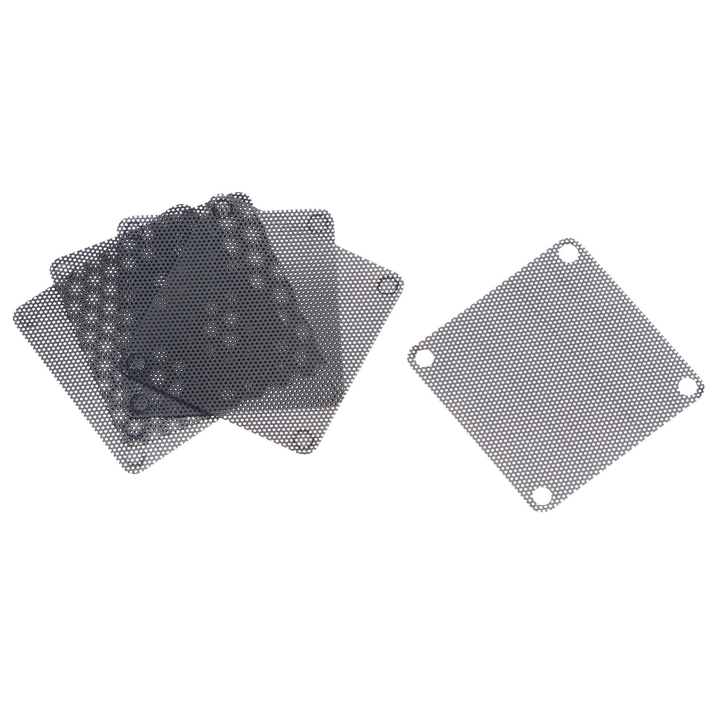 Harfington PC Dust Fan Screen with Screws for Cooling Dustproof Case Cover Office, Home