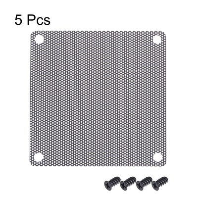 Harfington PC Dust Fan Screen with Screws for Cooling Dustproof Case Cover Office, Home
