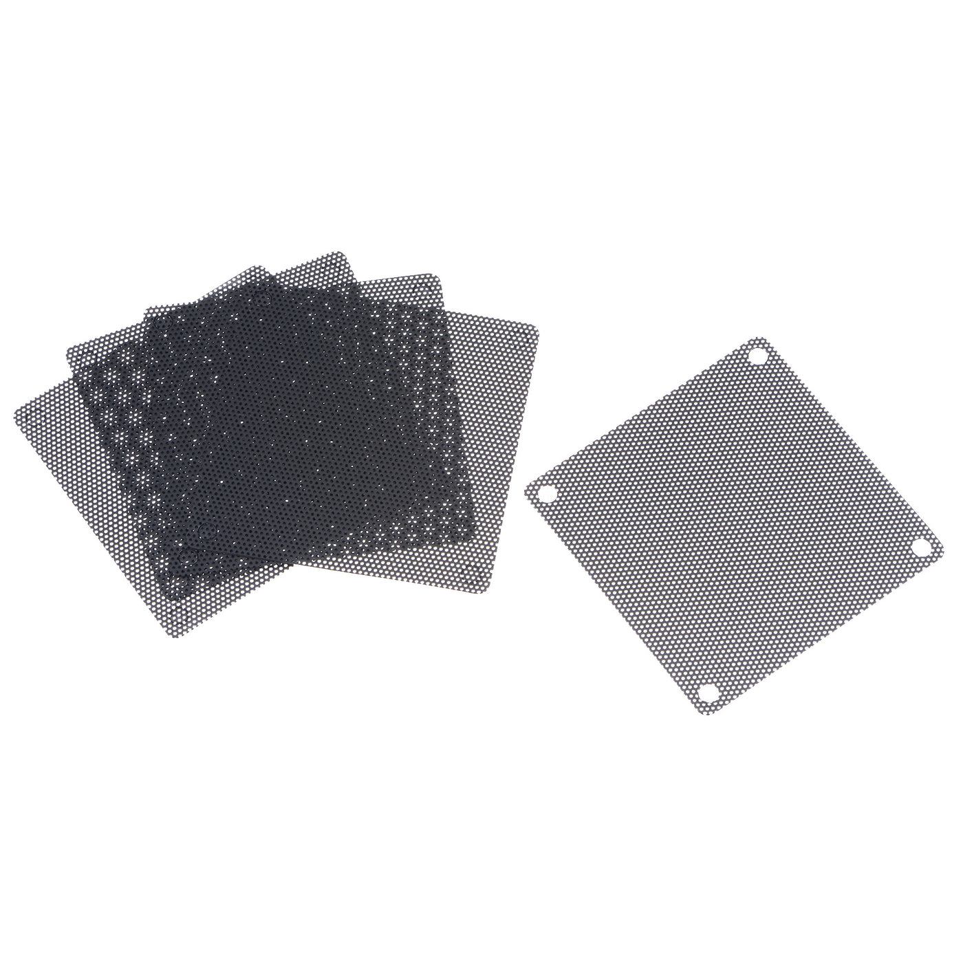 Harfington PC Dust Fan Screen with Screws for Cooling Dustproof Case Cover Office, Home