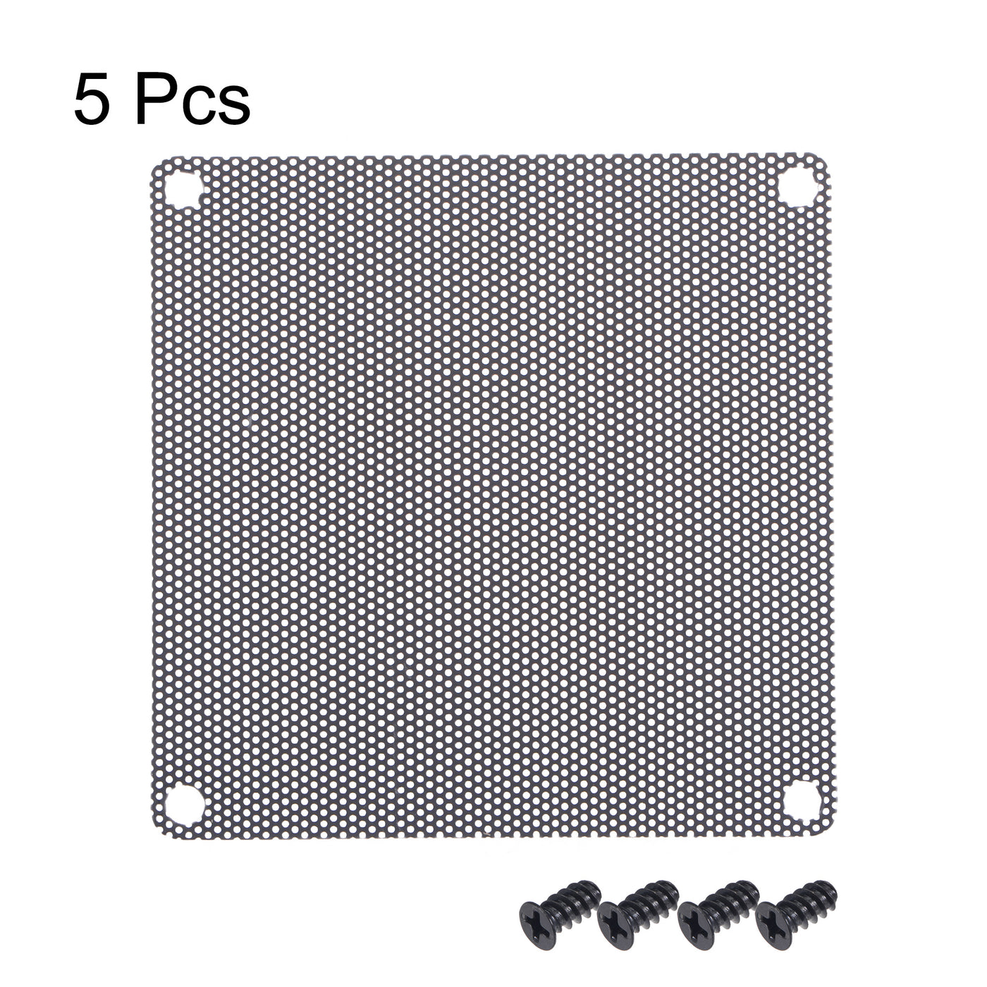 Harfington PC Dust Fan Screen with Screws for Cooling Dustproof Case Cover Office, Home