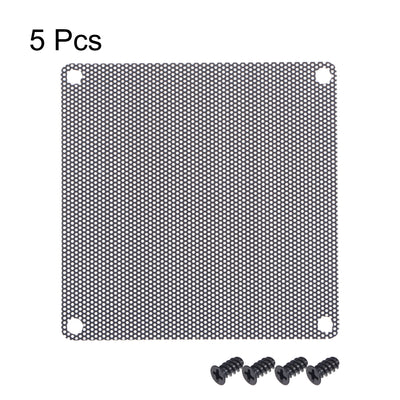 Harfington PC Dust Fan Screen with Screws for Cooling Dustproof Case Cover Office, Home