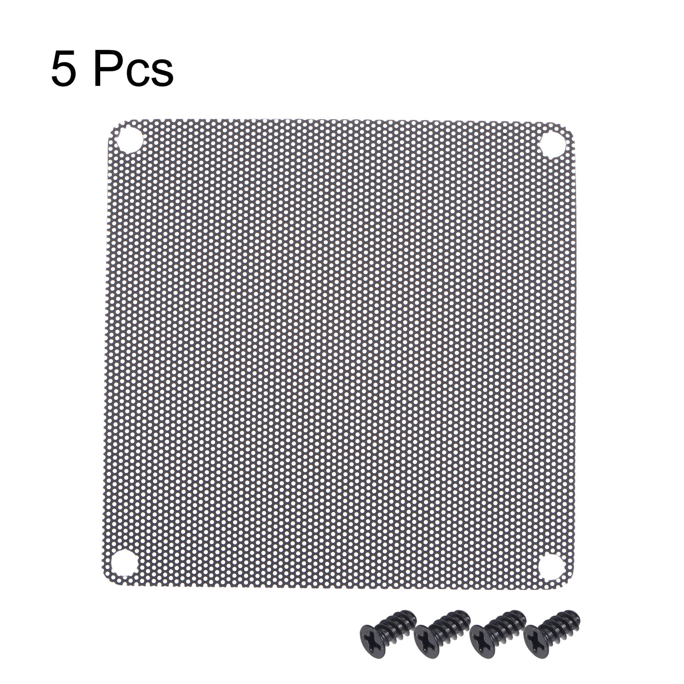 Harfington PC Dust Fan Screen with Screws for Cooling Dustproof Case Cover Office, Home