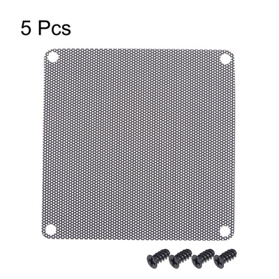 Harfington PC Dust Fan Screen with Screws for Cooling Dustproof Case Cover Office, Home