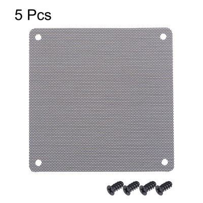 Harfington PC Dust Fan Screen with Screws for Cooling Dustproof Case Cover Office, Home