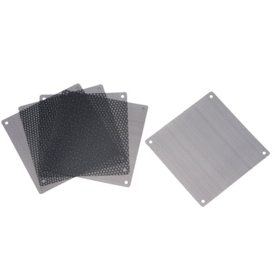Harfington PC Dust Fan Screen with Screws for Cooling Dustproof Case Cover Office, Home