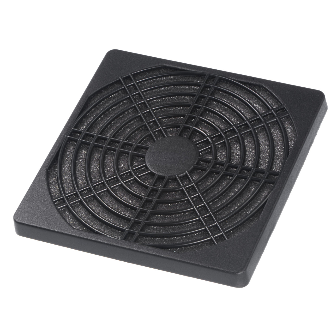 uxcell Uxcell PC Fan Protector Dust Screen with Screws for Cooling Case Cover PVC 124mm 4pcs