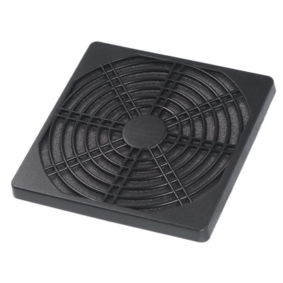 Harfington Uxcell PC Fan Protector Dust Screen with Screws for Cooling Case Cover PVC 124mm 4pcs
