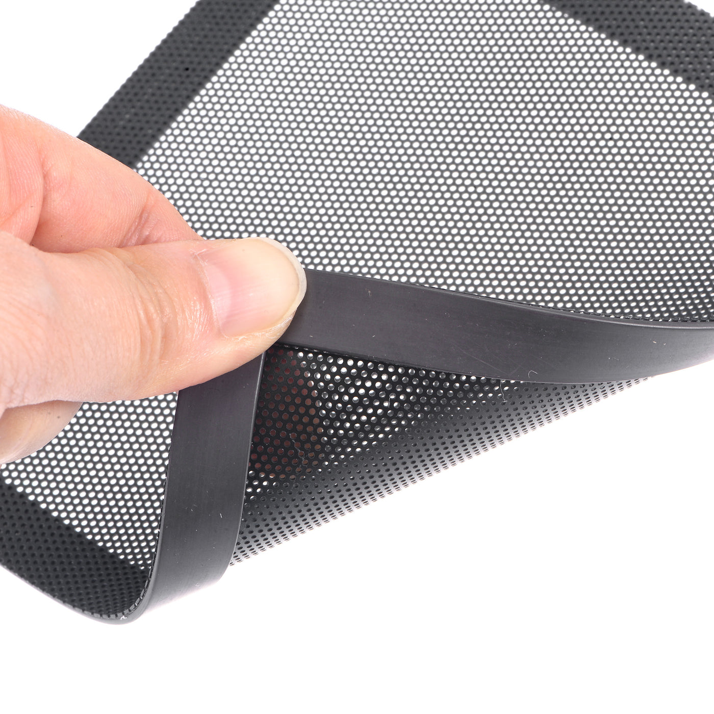 uxcell Uxcell PC Dust Fan Screen with Magnetic Frame for Cooling Case Cover PVC 140mm 4pcs