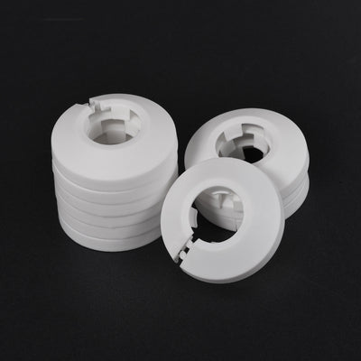 Harfington Uxcell Pipe Cover Decoration, Plastic Escutcheon Water Pipe Drain Line Cover