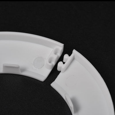 Harfington Pipe Cover Decoration, Plastic Escutcheon Water Pipe Drain Line Cover