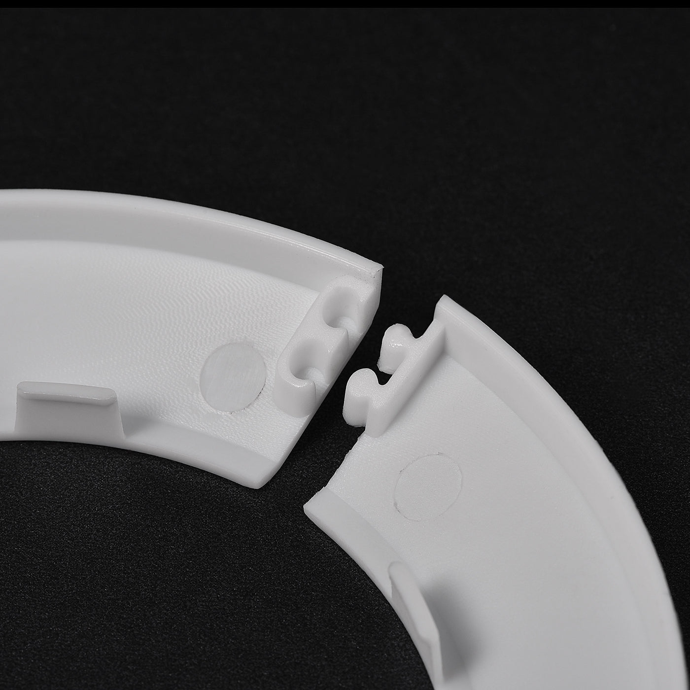 Harfington Pipe Cover Decoration, Plastic Escutcheon Water Pipe Drain Line Cover