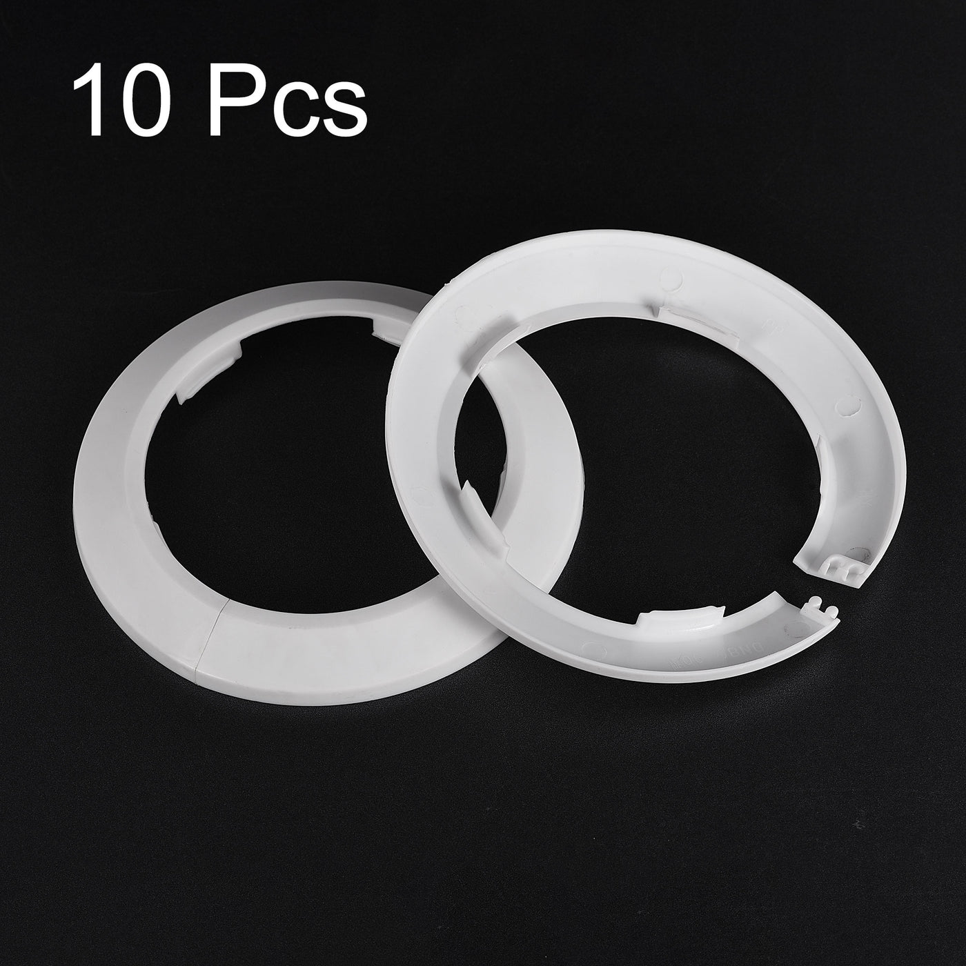 Harfington Pipe Cover Decoration, Plastic Escutcheon Water Pipe Drain Line Cover