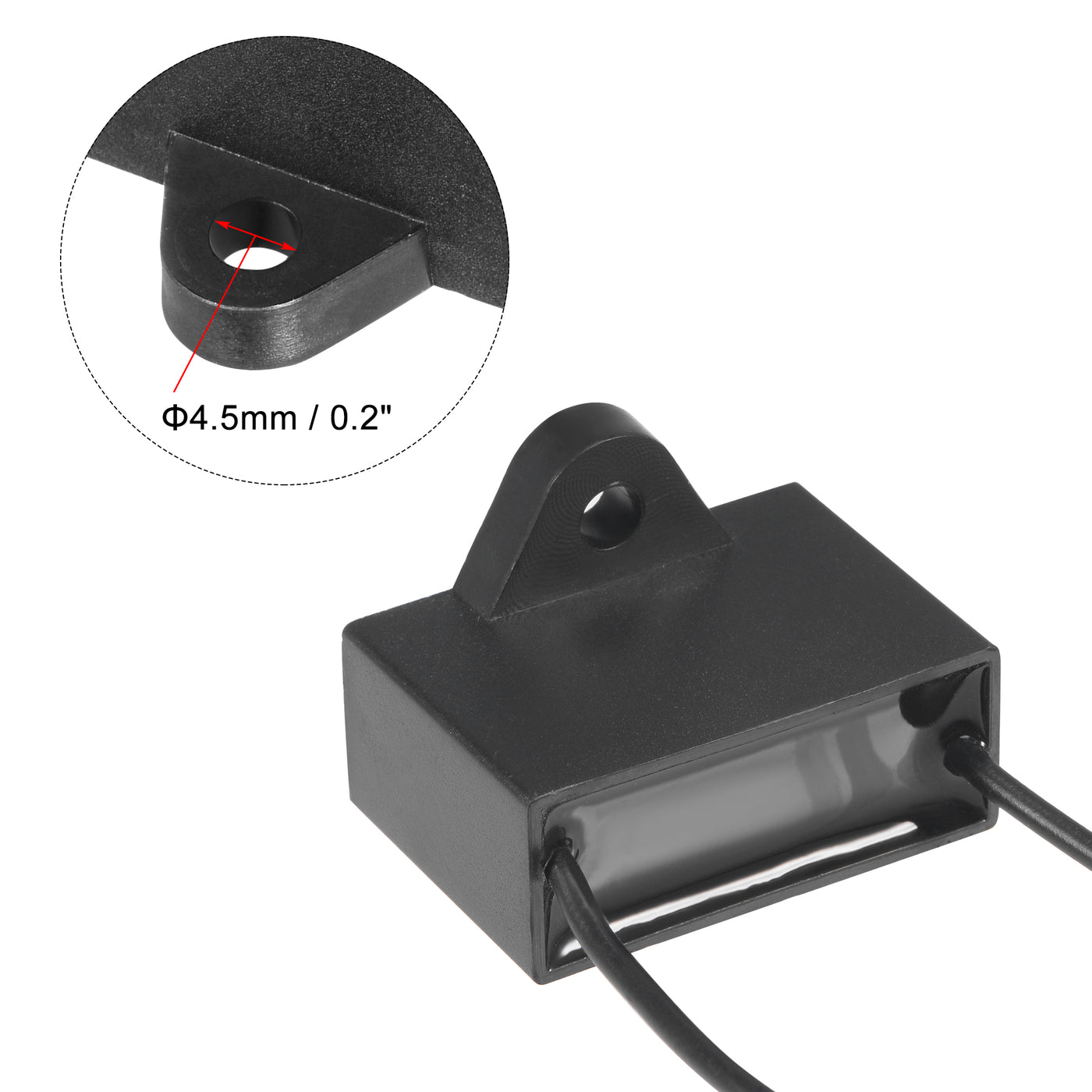 uxcell Uxcell CBB61 Polypropylene Film Plastic Shell 2.5uF Capacitors